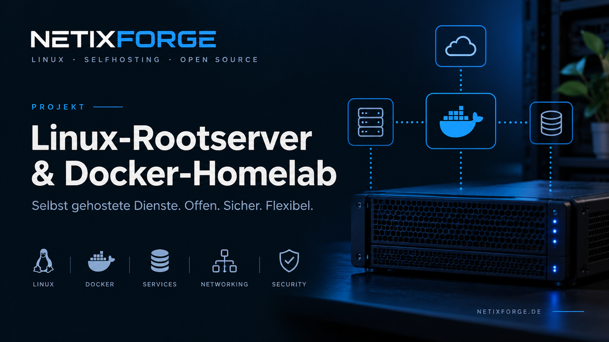 Linux-Rootserver & Docker-Homelab