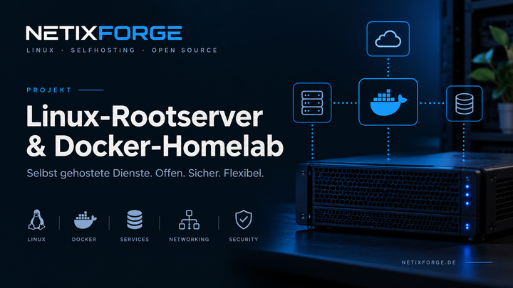 Linux-Rootserver & Docker-Homelab